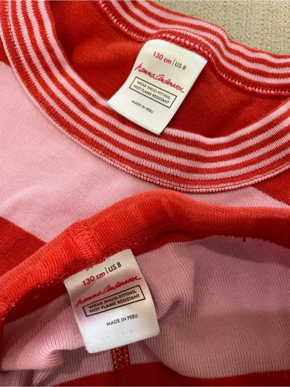 Hanna Andersson Pajama Short Sets Cotton Stretch Short Sleeve